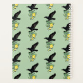 Raven with Yellow Rose プランナー手帳 (裏面)