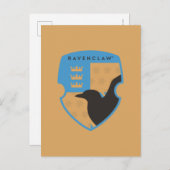RAVENCLAW市松模様に™王冠クレスト インビテーションポストカード (正面/裏面)
