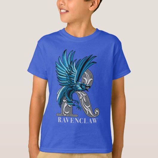 RAVENCLAW™クロスシャッチエンブレム Tシャツ (正面)
