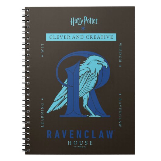 RAVENCLAW™ハウスクラシーとクリエイティブ ノートブック (正面)