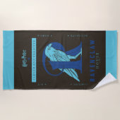 RAVENCLAW™ハウスクラシーとクリエイティブ ビーチタオル (正面)