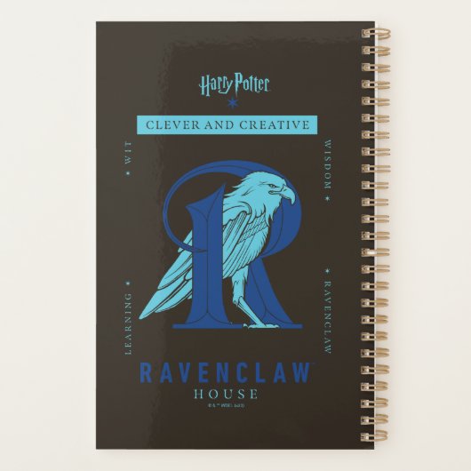 RAVENCLAW™ハウスクラシーとクリエイティブ プランナー手帳 (裏面)