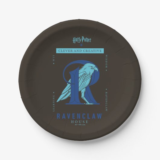 RAVENCLAW™ハウスクラシーとクリエイティブ ペーパープレート (正面)