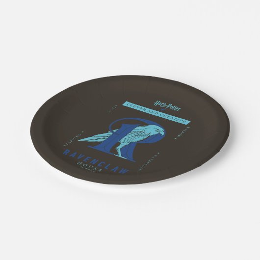 RAVENCLAW™ハウスクラシーとクリエイティブ ペーパープレート (アングル)