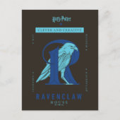 RAVENCLAW™ハウスクラシーとクリエイティブ ポストカード (正面)
