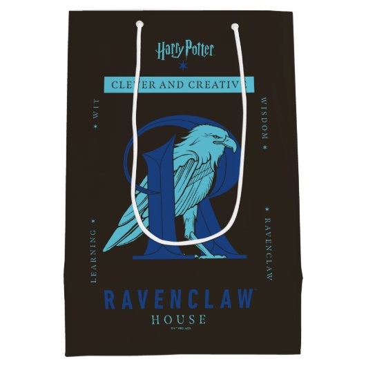 RAVENCLAW™ハウスクラシーとクリエイティブ ミディアムペーパーバッグ (裏面)