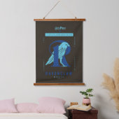 RAVENCLAW™ハウスクラシーとクリエイティブ 吊り下げ型タペストリー (寝室)