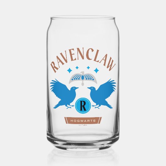 RAVENCLAW™ハウスダブルイーグルダイアデムグラフィック ガラス缶 (正面)