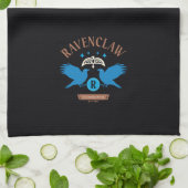 RAVENCLAW™ハウスダブルイーグルダイアデムグラフィック キッチンタオル (折り畳み)