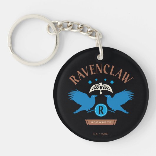 RAVENCLAW™ハウスダブルイーグルダイアデムグラフィック キーホルダー (正面)