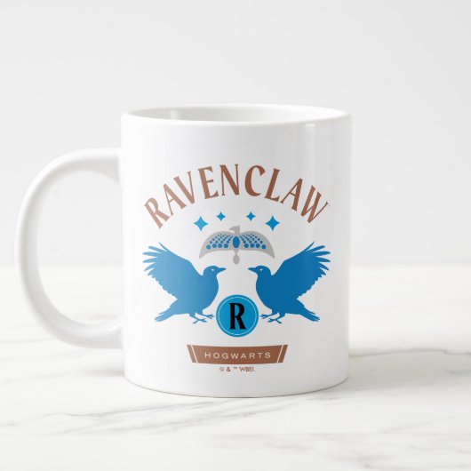 RAVENCLAW™ハウスダブルイーグルダイアデムグラフィック ジャンボコーヒーマグカップ (左)