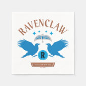 RAVENCLAW™ハウスダブルイーグルダイアデムグラフィック スタンダードカクテルナプキン (正面)