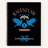 RAVENCLAW™ハウスダブルイーグルダイアデムグラフィック ノートブック (正面)