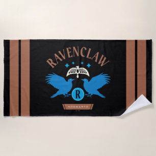 RAVENCLAW™ハウスダブルイーグルダイアデムグラフィック ビーチタオル