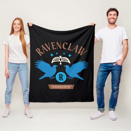 RAVENCLAW™ハウスダブルイーグルダイアデムグラフィック フリースブランケット (インサイチュ)