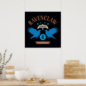 RAVENCLAW™ハウスダブルイーグルダイアデムグラフィック ポスター (キッチン)