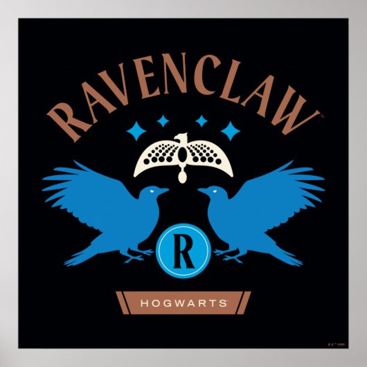 RAVENCLAW™ハウスダブルイーグルダイアデムグラフィック ポスター (正面)