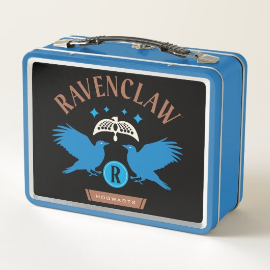 RAVENCLAW™ハウスダブルイーグルダイアデムグラフィック メタルランチボックス (裏面)