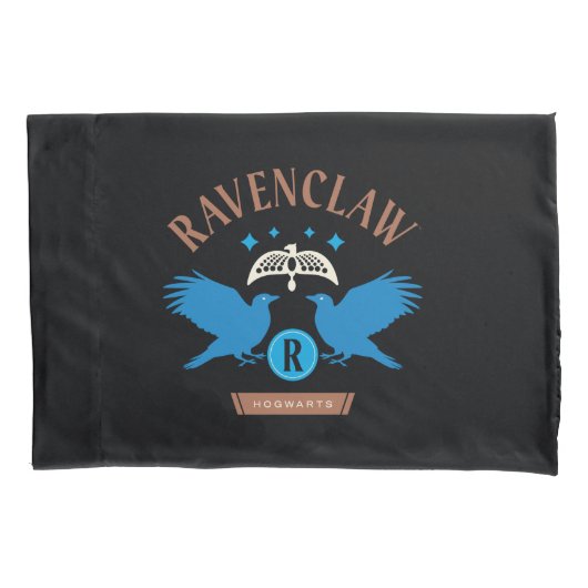 RAVENCLAW™ハウスダブルイーグルダイアデムグラフィック 枕カバー (正面)