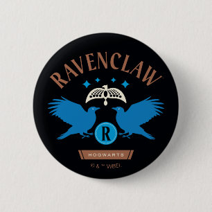 RAVENCLAW™ハウスダブルイーグルダイアデムグラフィック 缶バッジ