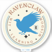 RAVENCLAW™ブルーイーグルハウスプライドバッジ シール (正面)