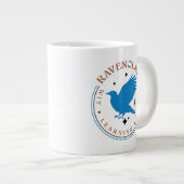 RAVENCLAW™ブルーイーグルハウスプライドバッジ ジャンボコーヒーマグカップ (正面右)
