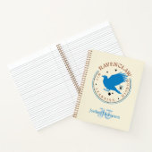 RAVENCLAW™ブルーイーグルハウスプライドバッジ ノートブック (内部)