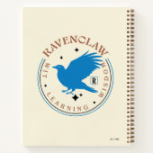 RAVENCLAW™ブルーイーグルハウスプライドバッジ ノートブック (裏面)