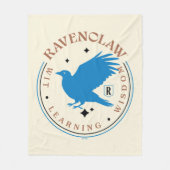 RAVENCLAW™ブルーイーグルハウスプライドバッジ フリースブランケット (正面)