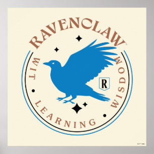 RAVENCLAW™ブルーイーグルハウスプライドバッジ ポスター