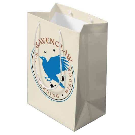 RAVENCLAW™ブルーイーグルハウスプライドバッジ ミディアムペーパーバッグ (裏面アングル)