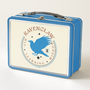 RAVENCLAW™ブルーイーグルハウスプライドバッジ メタルランチボックス