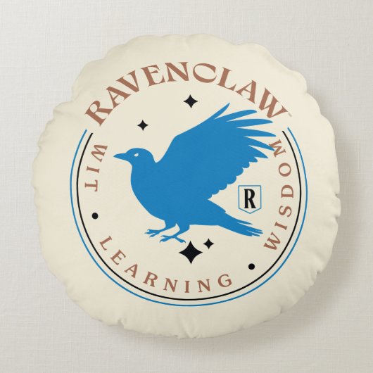 RAVENCLAW™ブルーイーグルハウスプライドバッジ ラウンドクッション (正面)