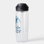 RAVENCLAW™プレフェクトバッジ ウォーターボトル (背面)