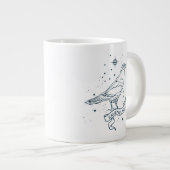 RAVENCLAW™星座グラフィック ジャンボコーヒーマグカップ (正面右)
