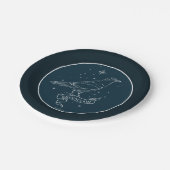 RAVENCLAW™星座グラフィック ペーパープレート (アングル)