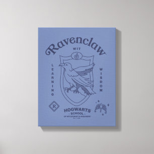 RAVENCLAW™ 知恵と学びのクラウンハウス・クラスト キャンバスプリント