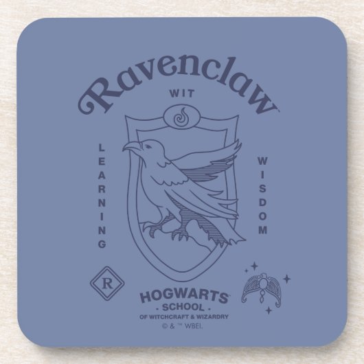 RAVENCLAW™ 知恵と学びのクラスト コースター (正面)