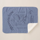 RAVENCLAW™ 知恵と学びの紋章 シェルパブランケット (正面(横))