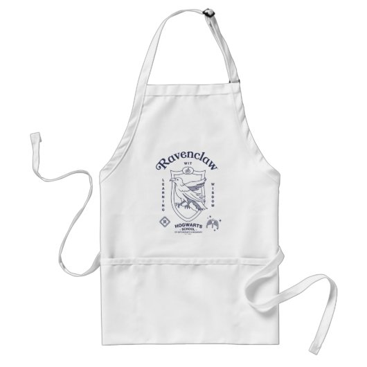 RAVENCLAW™ 知恵と学びの紋章 スタンダードエプロン (正面)