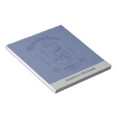 RAVENCLAW™ 知恵と賢さのクレスト ノートパッド (アングル)