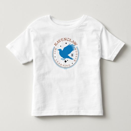 RAVENCLAW™ Blue Eagle House Pride Badge トドラーTシャツ (正面)