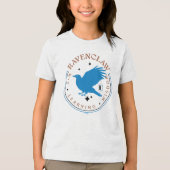 RAVENCLAW™ Blue Eagle House Pride Badge トライブレンドＴシャツ (正面)