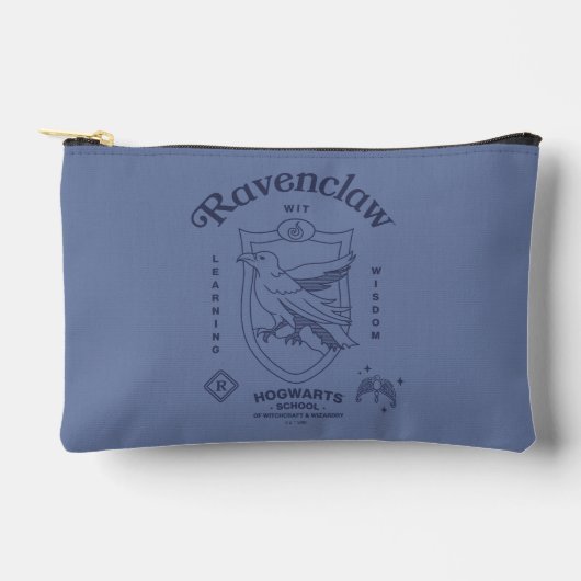 RAVENCLAW™ Wit Learning Wisdom Crest アクセサリーポーチ (正面)