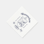 RAVENCLAW™ Wit Learning Wisdom Crest スタンダードカクテルナプキン (角)