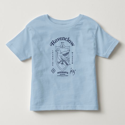 RAVENCLAW™ Wit Learning Wisdom Crest トドラーTシャツ (正面)