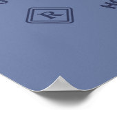 RAVENCLAW™ Wit Learning Wisdom Crest ポスター (角)