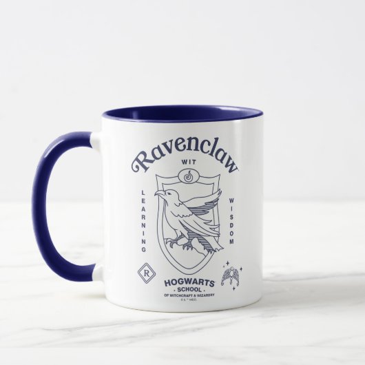 RAVENCLAW™ Wit Learning Wisdom Crest マグカップ (左)