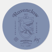 RAVENCLAW™ Wit Learning Wisdom Crest ラウンドシール (正面)