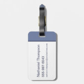 RAVENCLAW™ Wit Learning Wisdom Crest ラゲッジタグ (裏面縦)